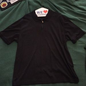 Men’s 1/4 zip polo